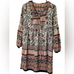 Les Amis Women’s Boho Style Floral Dress size S